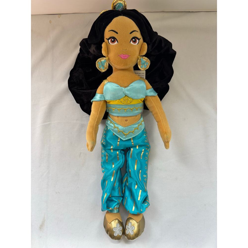 Walt Disney Broadway Aladdin Princess Jasmine 15" Plush Stuffed Animal Doll TOY
